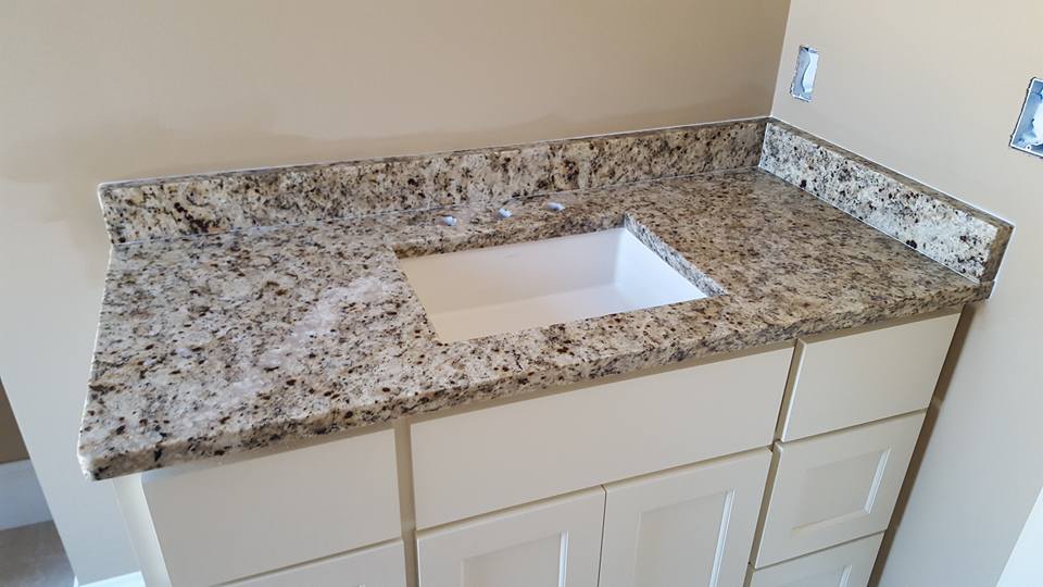 Stone Surface Granite Vanity Square Sink