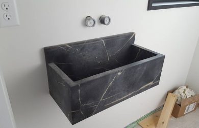 Stone Surface Granite Wall Mount Sink