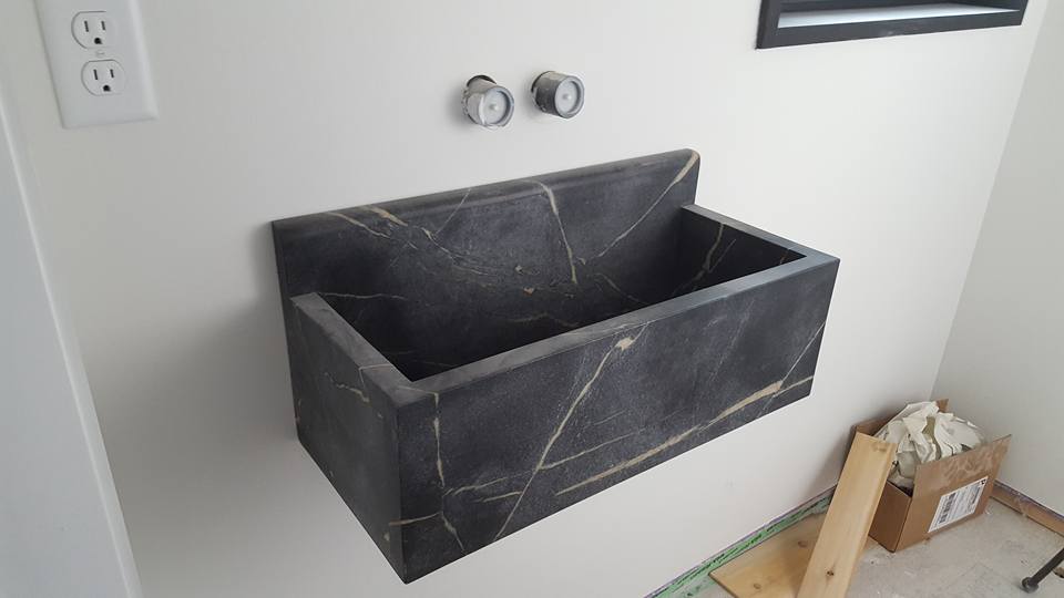 Stone Surface Granite Wall Mount Sink